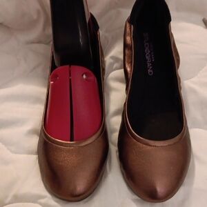 Cole Haan Women's Bronze Ballet Flats